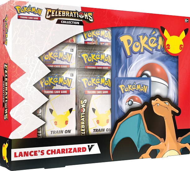 Pokemon Celebrations Lances Charizard V Collection Box